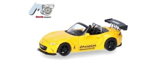 Trends Hobby 87MC000131 - H0 - Mazda MX-5 Rocket Bunny - gelb
